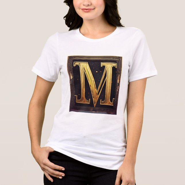 Fet log M Geometric T-Shirt (Framsida)