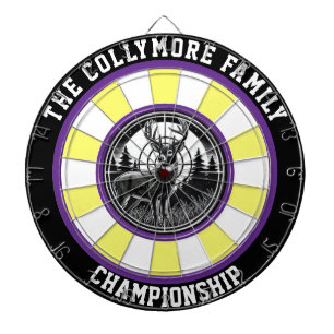 Fet mål i Hjort Design Darttavla