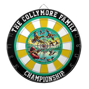 Fet mål-rutor för Ankor Darttavla