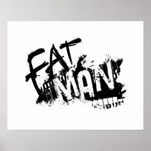 Fet manaffisch poster