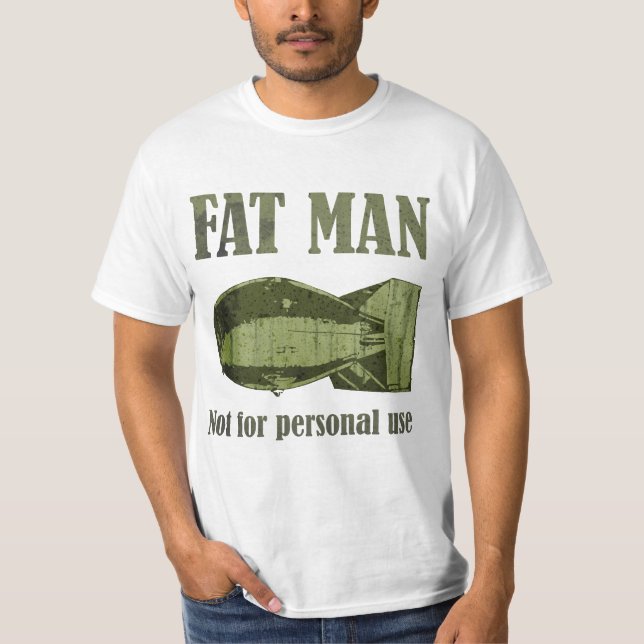 Fet manarmégrönt tee shirt (Framsida)