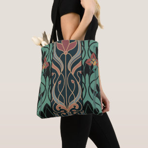 Fet Maximalist Art nouveau Tygkasse