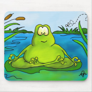Fet meditera groda musmatta
