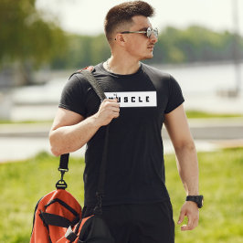 Fet minimalistisk muskel T-Shirt