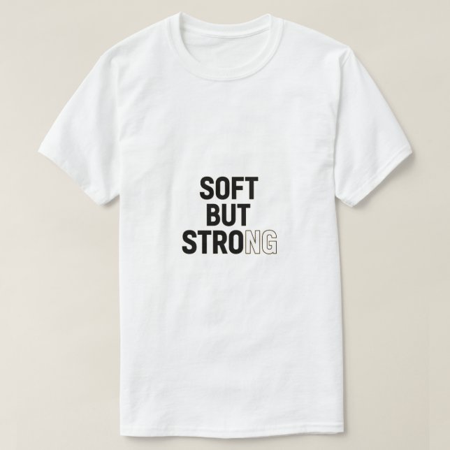 Fet minimalistisk typografisk design t shirt (Design framsida)