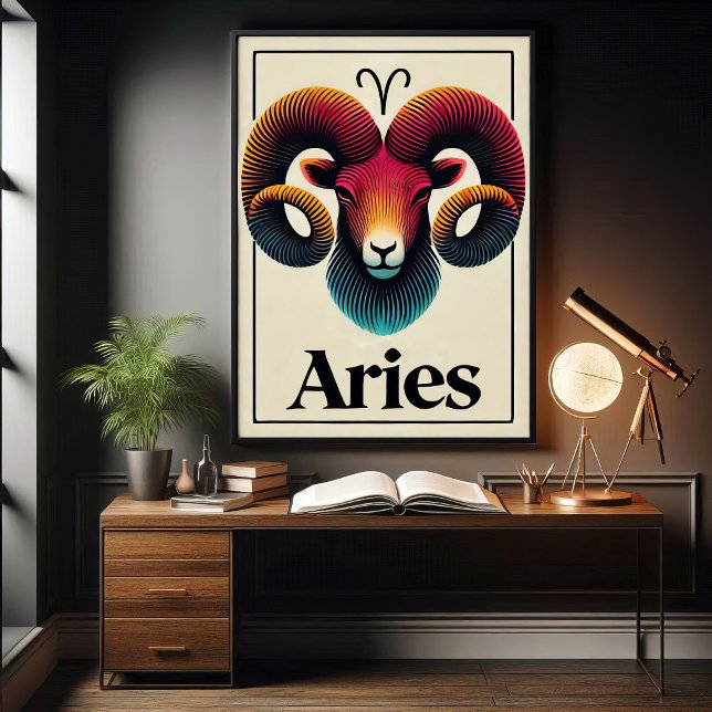 Fet minimalistiskt  Zodiac-tecken Poster (Skapare uppladdad)