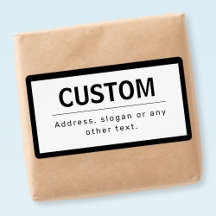 Fet modern redigerbar text | svart & vit