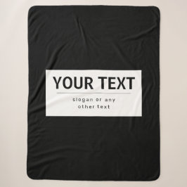 Fet modern, redigerbar text | Svartvitt