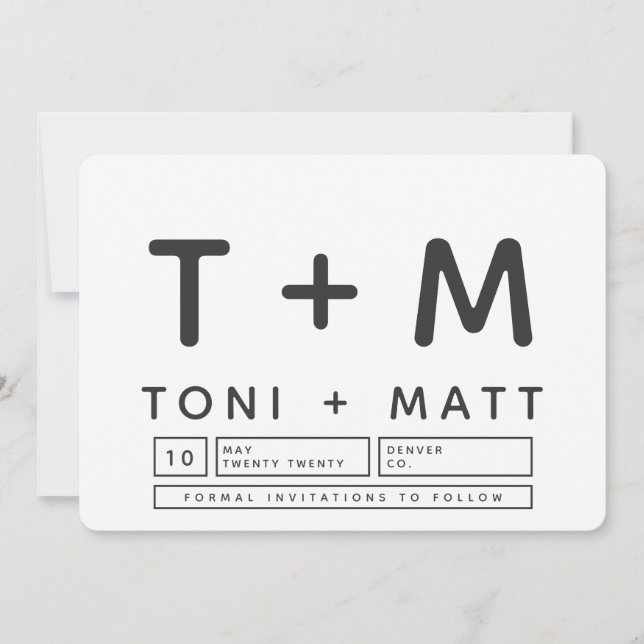 FET MODERN SPARAR DATUMET SPARA DATUMET (Framsida)