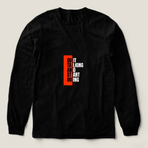 Fet motivation citat T-Shirt - Avsluta tal och s
