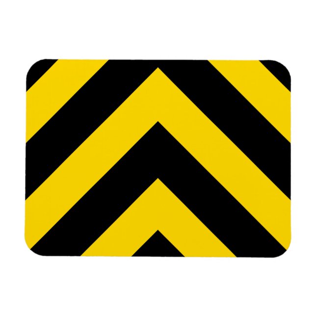 Fet motorvägstrafik, Humla, schvrons Magnet (Horisontell)