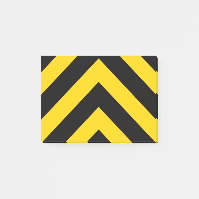 Fet motorvägstrafik, Humla, schvrons Post-it Block (Framsida)