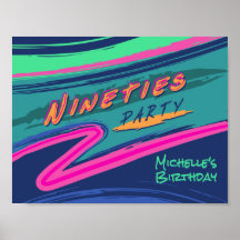 Fet nittiotal Poster