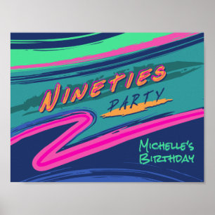 Fet nittiotal Poster