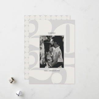 Fet nummer - nyårsofoto julkort