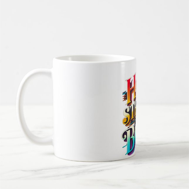 Fet och brant kaffe Mugg (Vänster)