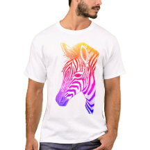 Fet och färglös zebra teckning