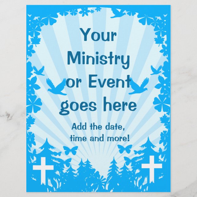 Fet och färsk kristen Flyer (Framsidan)