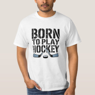Fet och fin Ice Hockey Älskare-grafik T Shirt