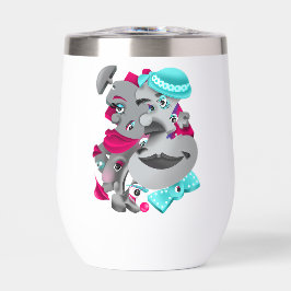 Fet och konstnärlig Vattenflaska