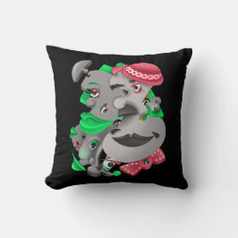 Fet och konstnärligt punktskydd kudde