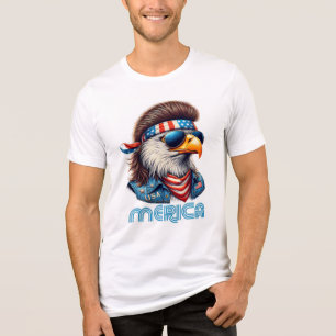 Fet och patriotisk: en stolt amerikansk utmärkelse t shirt