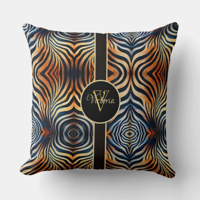 Fet och vibrant: Personlig Pillow Kudde (Framsida)