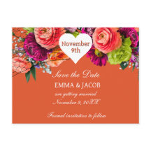 Fet Orange och Rosa ros