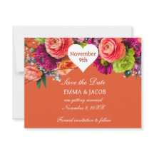 Fet Orange och Rosa ros