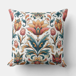 Fet Ornate Blommigt Dekorativ kudde