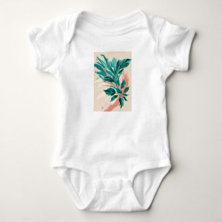 Fet, överdimensionerad utskrift av blommigt t shirt