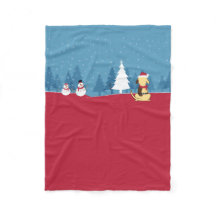 Fet plats för hundjulfilt