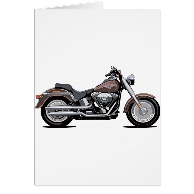 Fet pojke hälsningskort (Framsidan)