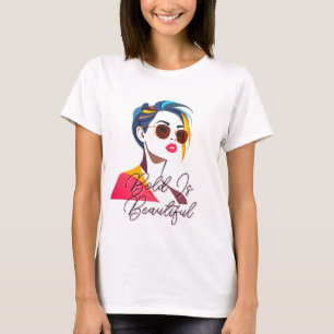 Fet pop Art Woman T Shirt