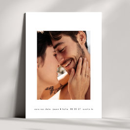 fet ram enkel text 2 foto spara datumet