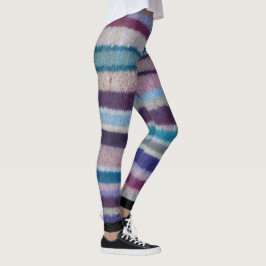 Fet rand i färglöst shabby chic-hand av fet leggings