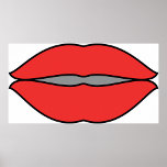 Fet Red Läppar Pop Art Poster<br><div class="desc">Lägg till ett fetstilt popo från färg i ditt space med det här vibrerande poster läppar med stort, ljust rött! Den här öga-tagningsgrafiken gör ett påstående med sin levande färg och slående design, perfekt för att lägga till en liten massa och personlighet till vilket rum som helst. Perfekt för insida,...</div>