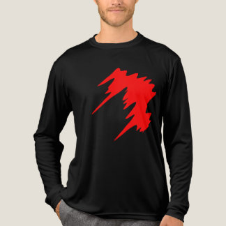 Fet Red Slash Graphic T-Shirt - Edgy Streetwear D