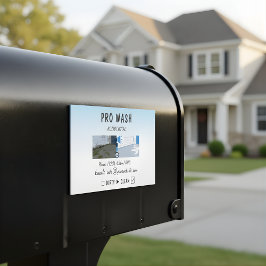 Fet Residential Trycktätning Overlay Magnetiska Visitkort