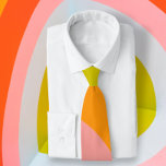 Fet Retro Bröllop Slips<br><div class="desc">Den häpnadsväckande, fetstilta rosa grönt orange bröllop från Ricaso Den här binder väl ihop med uppsättningen för bröllop https://www.zazzle.com/collections/119536108404235373</div>