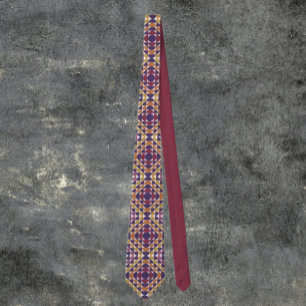 Fet retro Circles Necktie   Modern i mitten av årh Slips