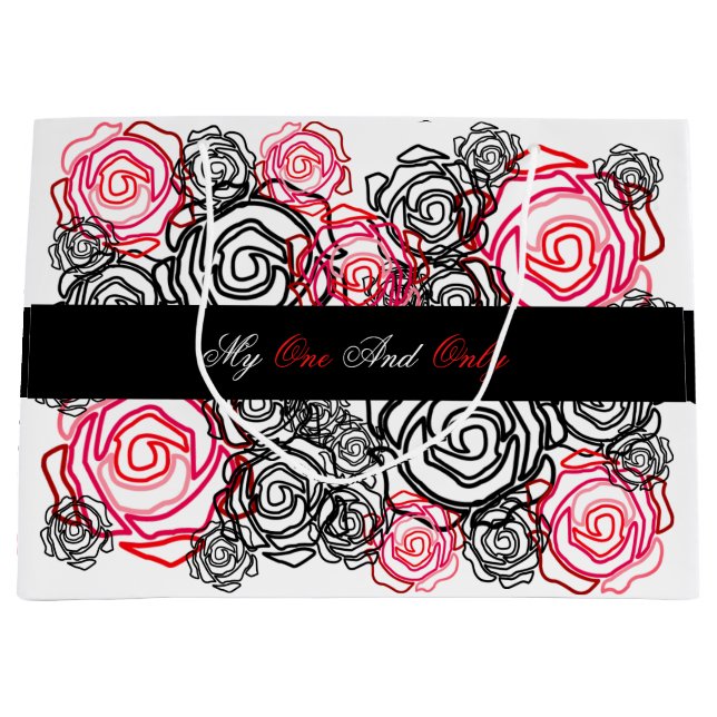 "fet Ro-My One and Only" Stor Gift-flagga (Framsidan)