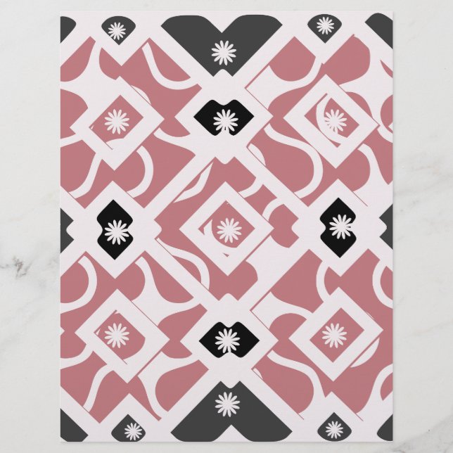 Fet Rosa och svart (Framsida)