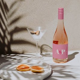 Fet Rosa och vit typografi Valentines day