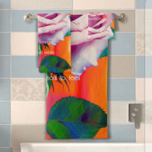 Fet Rosa ros i Bloom Dikt Bohemian Artsy