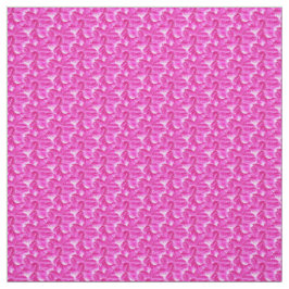 Fet Rosa Skarpsill, kammad bomull Tyg