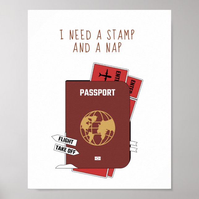 Fet sans serif	Fet väggkonstaffisch | pass  Poster (Framsidan)