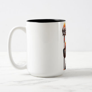 Fet Sci-Fi Warrior Two-Tone Mugg