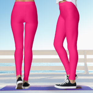 Fet Shock rosa Yoga Leggings