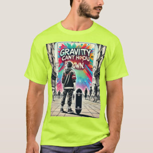 Fet Skateboard T-Shirt - Perfekt för Skater